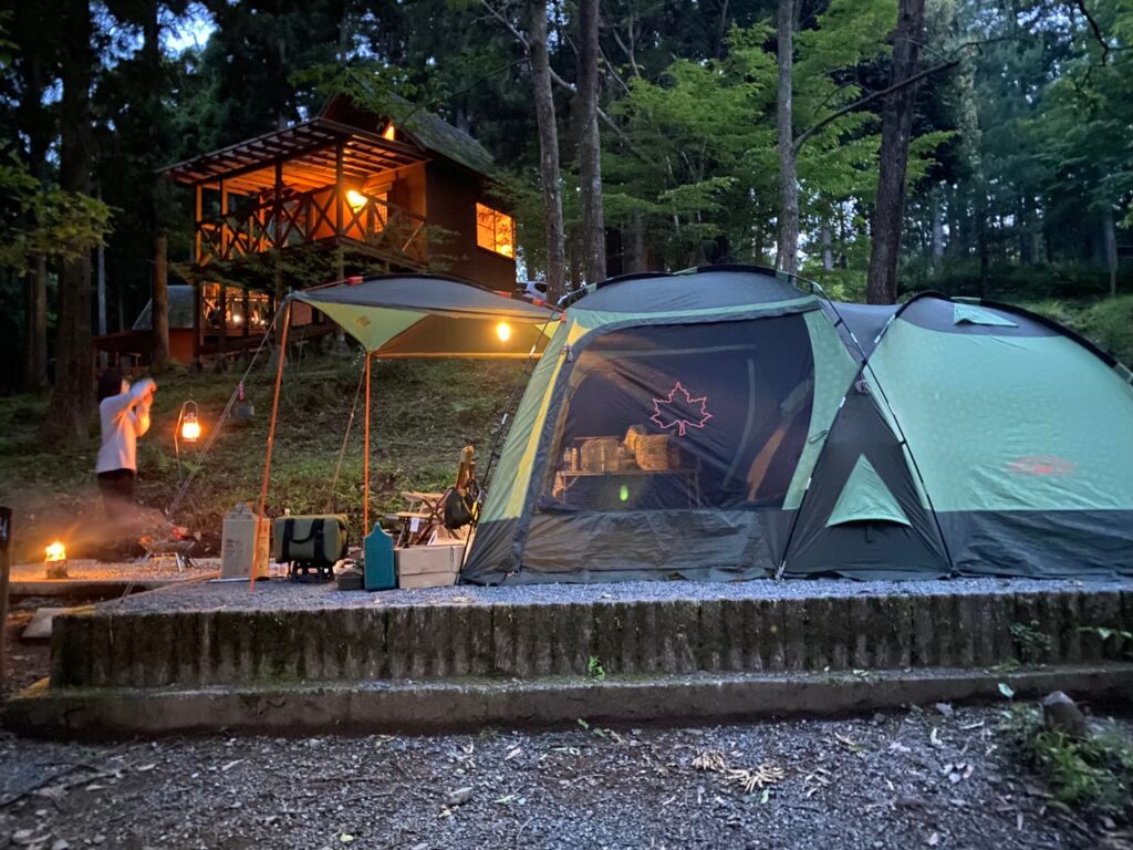 区画サイトの写真