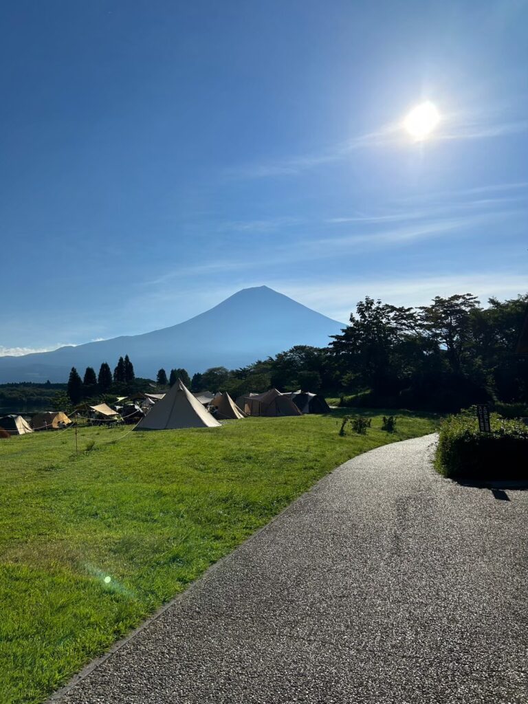 フリーサイトキャンプ場の写真