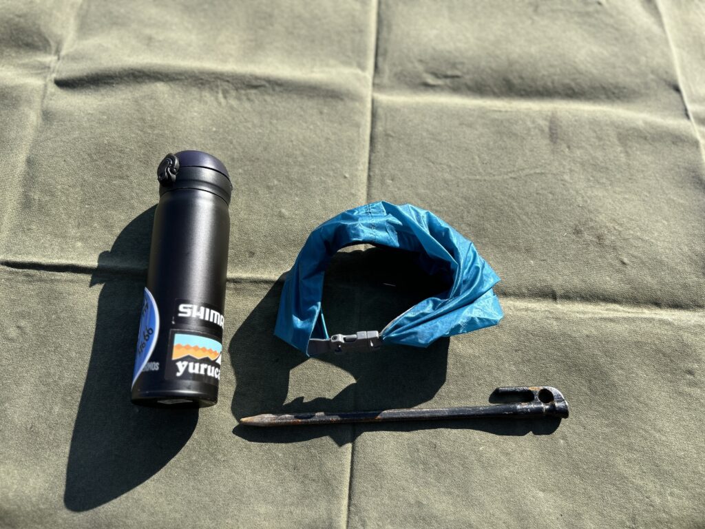 ウルトラシルドライバッグの大きさがわかる画像